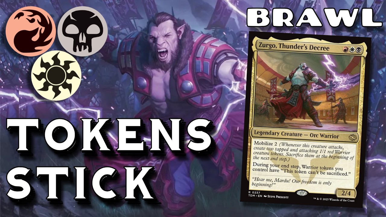 All upside Mobilize! - Zurgo, Thunder's Decree - Brawl MTG Arena Gameplay