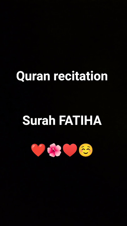 Surah Fatiha recitation #recitationofquran #egzonibrahimi #hajj2025 #allah #deensayings #quran