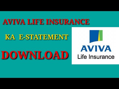 Aviva Life Insurance E-Statements |How To Download Aviva Life Insurance E-Statements
