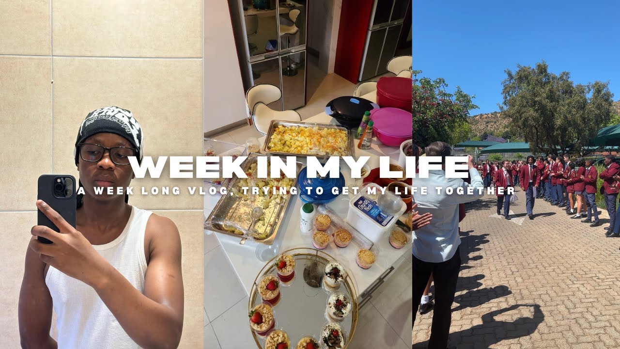 A WEEK IN MY LIFE: trying to get my life together - YouTube
