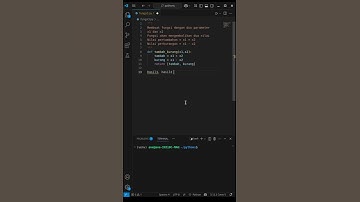 Fungsi python dengan banyak nilai kembali #fungsidipython #python