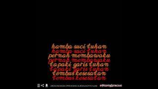 Utusan Suci - Tahta Suci ( Lirik ) #gothicmetal #gothicmetalindonesia #liriklagu