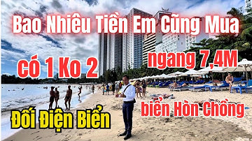 Mặt Tiền Biển Đẹp Quá , Có Tiền Em Mua Liền , Hiếm Có 2 Mặt Tiền Biển Hòn Chồng  | nhà đất nha trang