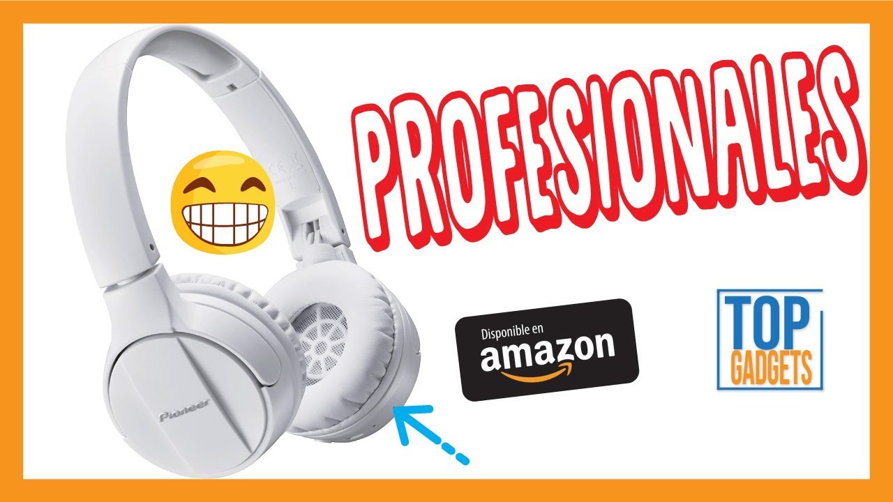 🚀 AUDÍFONOS PIONEER SE-MJ553BT Supraaural Diadema Color blanco AL MEJOR  PRECIO - YouTube