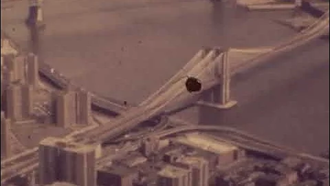 Observation Deck on the 107th Floor of the Old World Trade Center NYC 1977 Top of the World