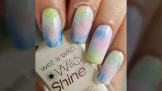 Watercolor Nails