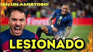 Exploto Raphinha Otra Vez Lesionado Con Brasil Y Se Pierde La Chamions.