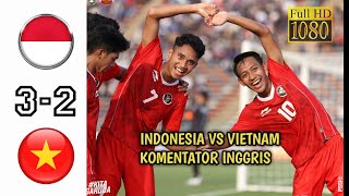 INDONESIA VS VIETNAM || SEA GAMES 2023 || KOMENTATOR INGGRIS #timnasindonesia #seagames2023