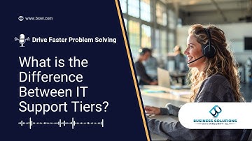 IT Support Tiers EXPLAINED: Fix IT Problems Faster Than Ever!