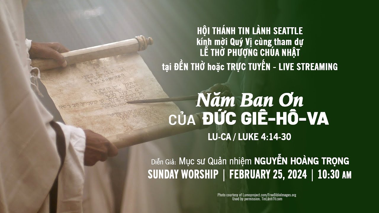 02-25-24  - THỜ PHƯỢNG CHÚA NHẬT