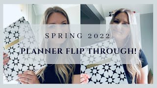 Planner Flip Through! Spring 2022 || What’s Been Working and What Hasn’t || Frankenplanner