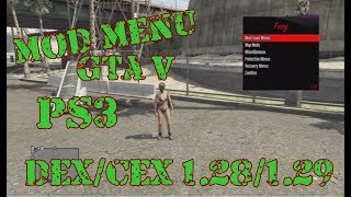 PS3 GTA 5 1.27 Mod Menu Online/Offline + Download 