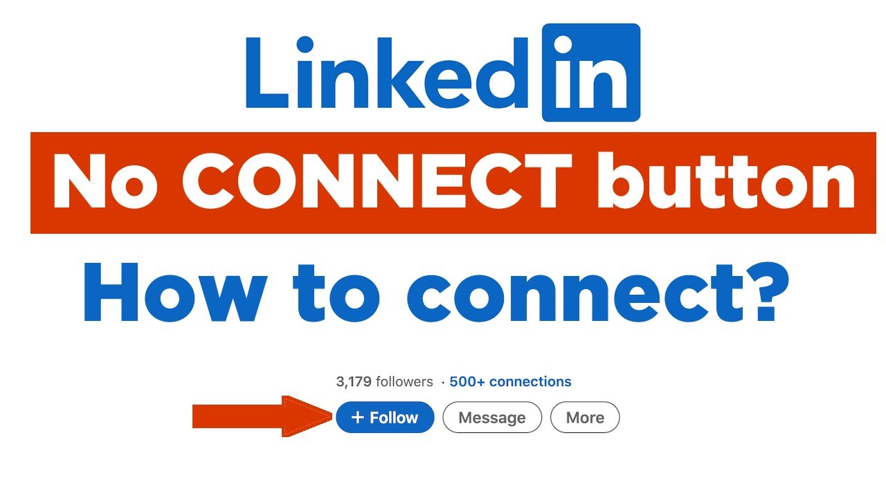 How to connect with someone on LinkedIn if they don't have a Connect ...