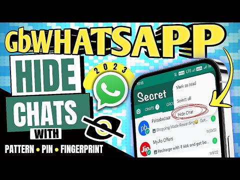 Video: Kaip paslėpti pokalbį gb whatsapp?