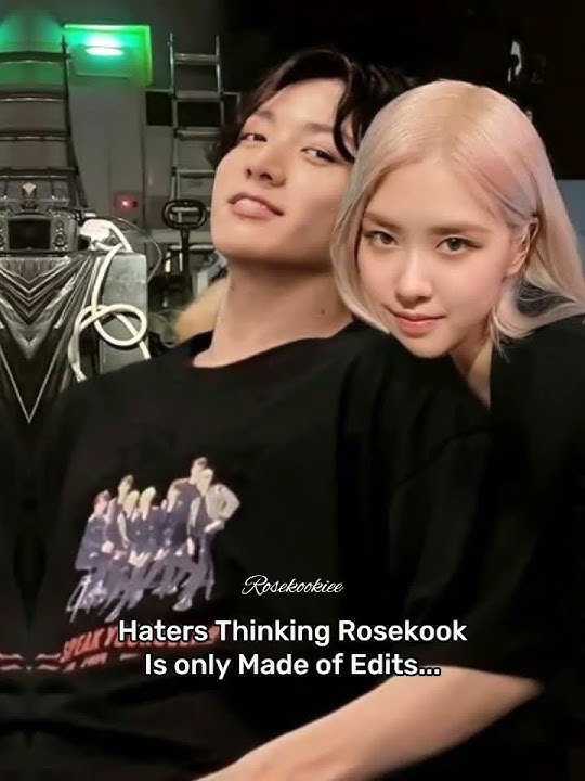 Rosekook 😎 Real 🖤 #rosekook #rosé #jungkook #bts #blackpink #btsjungkook #blackpinkrose