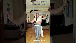 Beginners Belly Dance Choreo to Warda Betwaness Beek #bellydancing #london #bellydancer