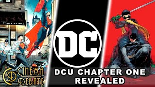 DCU Slate REVEALED | SUPERMAN: Legacy Reboot | BATMAN Brave & Bold | James Gunn's DC Films Explained