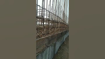Minor bridge dirt wall reinforcement