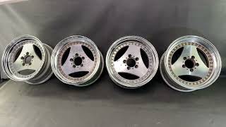 #6822 LODIO DRIVE 3 piece Non welded 16x8j +5 5x114.3 CB:81 x4