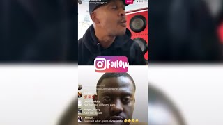 GILLIE DA KID ON IG Live  Weed Talk!