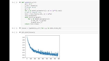 Lesson 5: Deep Learning 2019 - Back propagation; Accelerated SGD; Neural net from scratch
