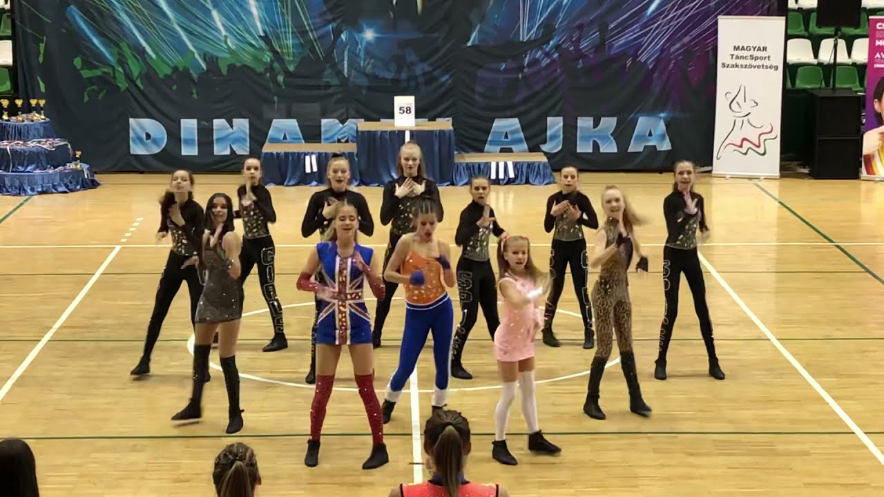 2021.10.23. Fireballs - Girls nagyformáció, Főnix SE, döntő, Ajka