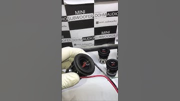 Mini subwoofer, 1.1" 10-15W(Sharing form DOMH)