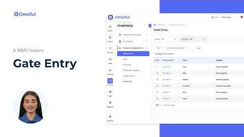 Gate Entry | Streamline Inward Processes with Omniful