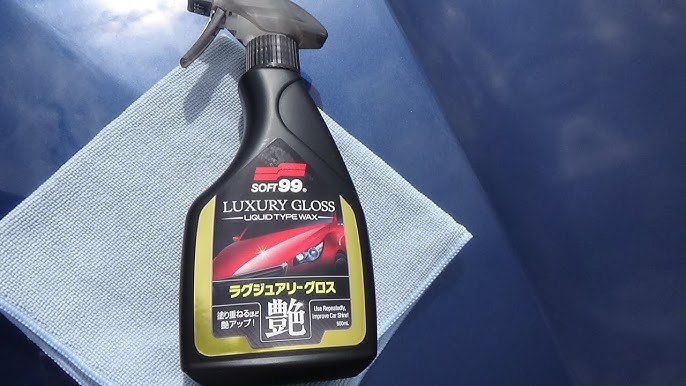 Soft99 Fusso Coat Speed & Barrier  Easy, glossy, and a bit boring? 