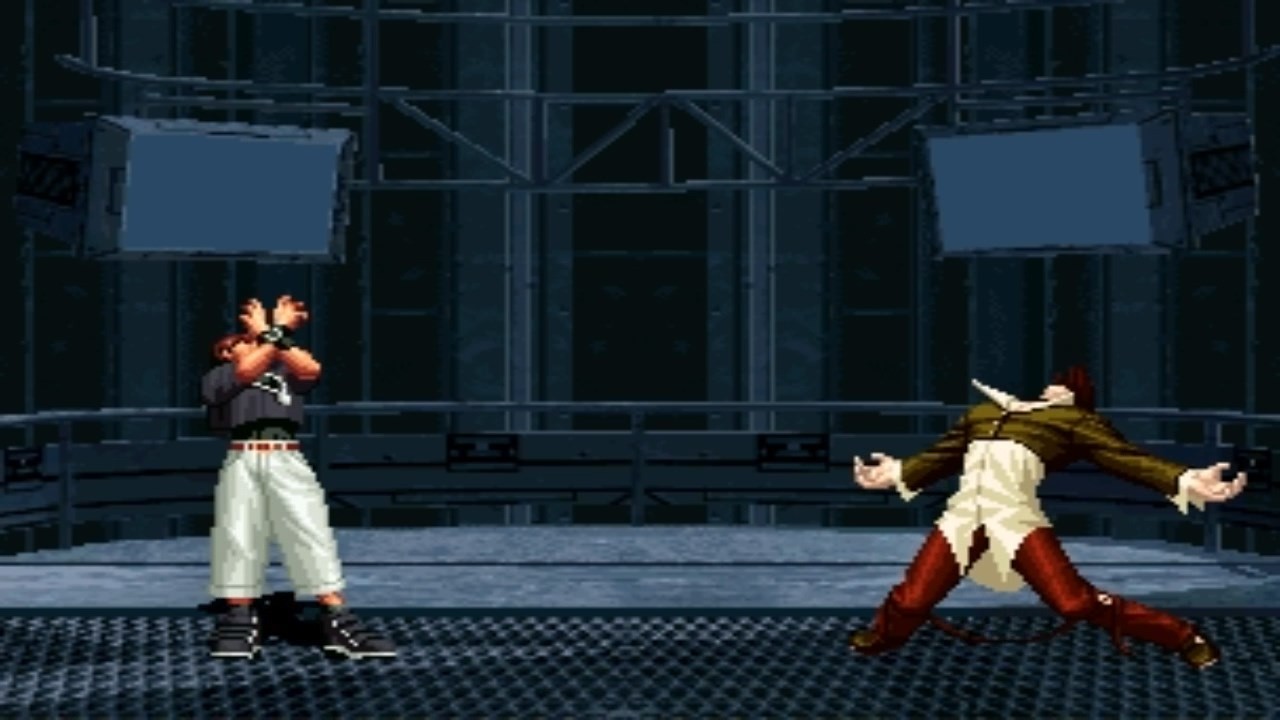 [TAS] Chris Orochi VS Iori Loco (KoF 2002 PS2 Hack Rom) - YouTube