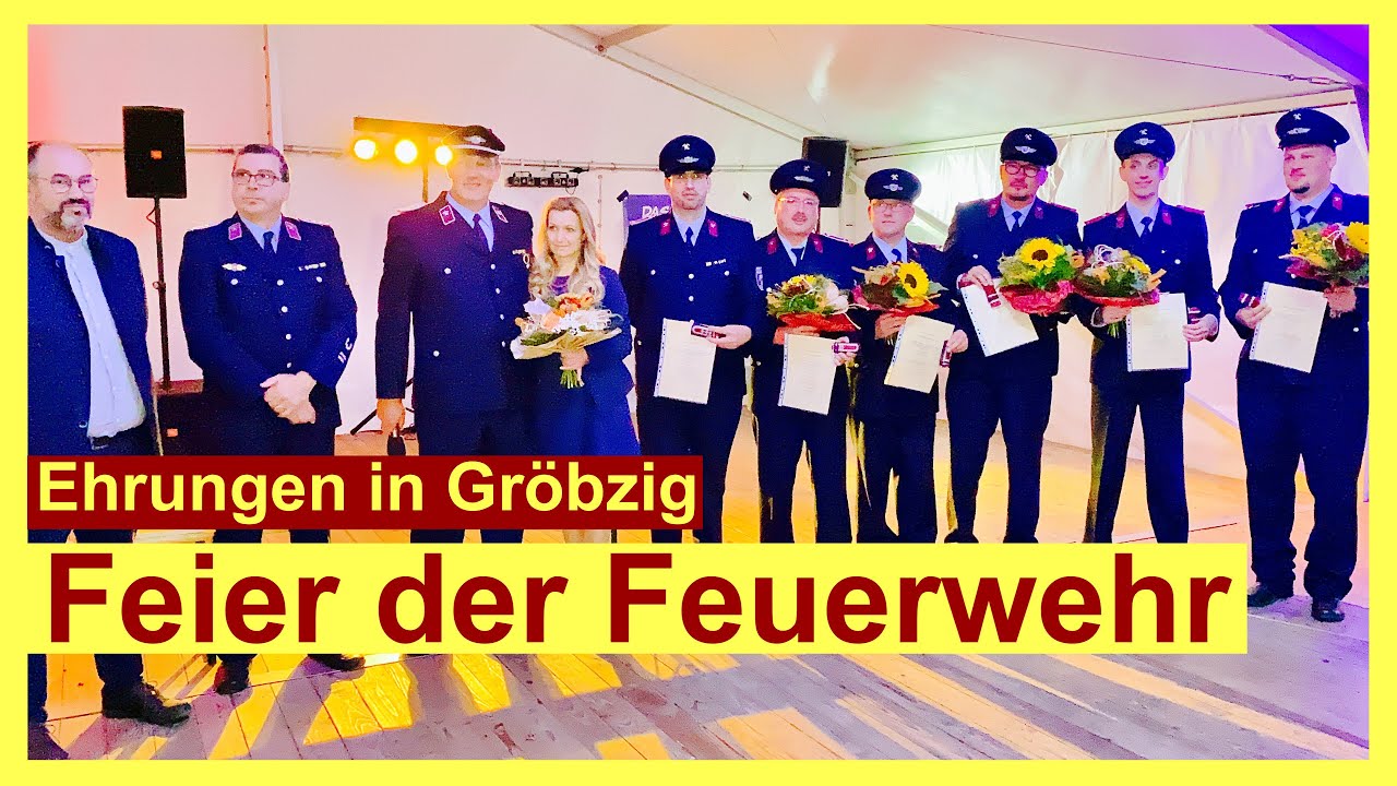 Feuerwehr Gröbzig feiert 150 Jahre 🚒