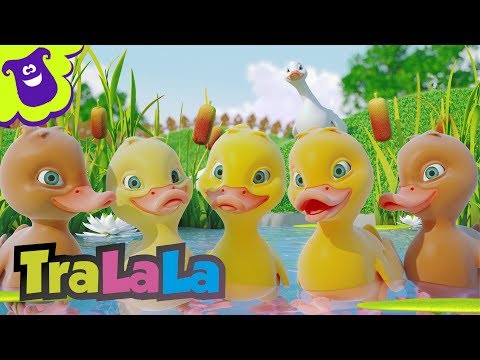 Cinci rățuște (Five Little Ducks în română) | @BabyBus - Cantece si Desene Animate pentru copii