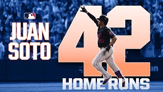 NEW CAREER HIGH! π€© All 42 of Juan Soto's home runs for the New York Mets this season! π