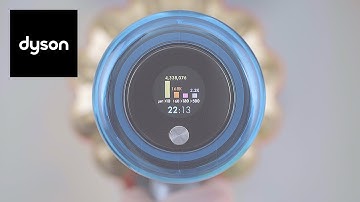 Understanding the LCD screen on Dyson V15 Detect™ cordless vacuum | LCD explained