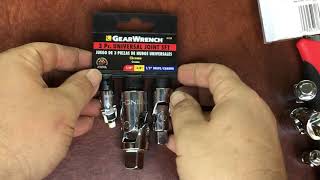 GearWrench 1/4”, 3/8” & 1/2” Universal Socket Set Model #81228