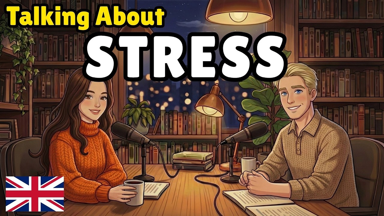 How to Talk About Your Stress in English | English Conversation ...