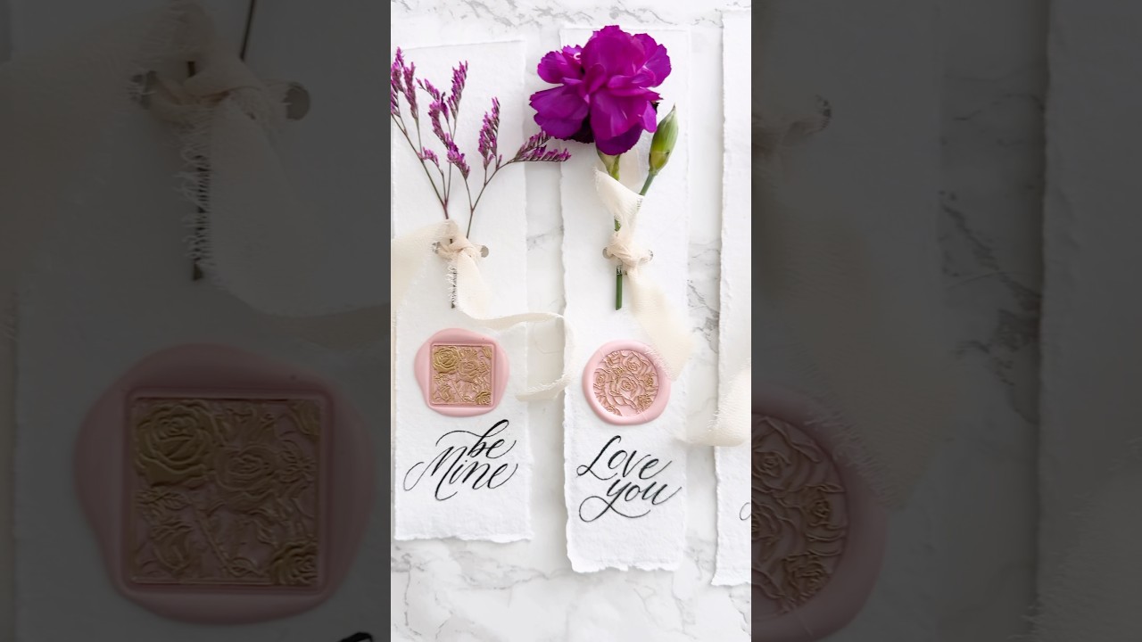 Yes or no on these wax seal & fresh flower place settings!?