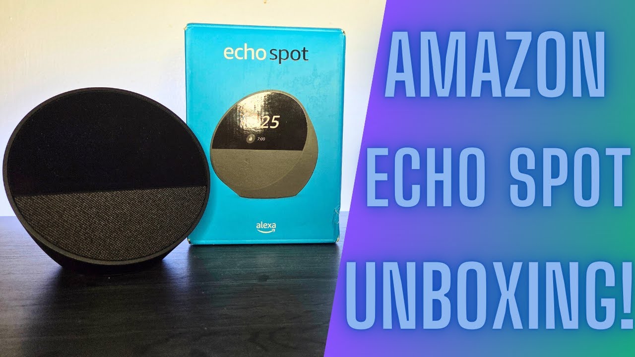 Amazon Echo Spot 2024 Unboxing! - YouTube