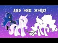 Luna  fleur de lis  speedpaint theme tall ponies rise 7