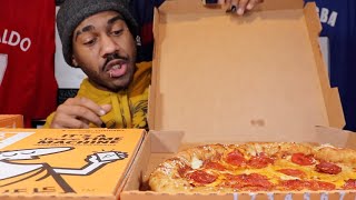 Little Caesar's Pretzel Crust Pizza Review!