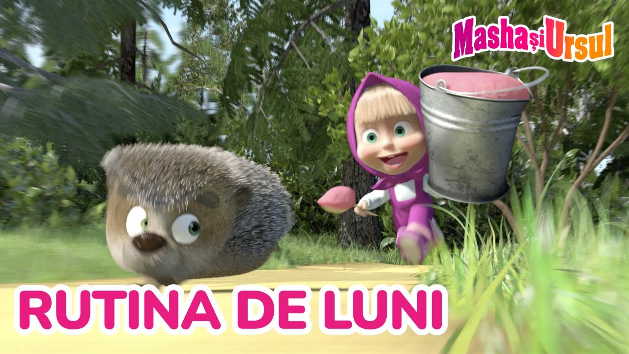 Mașa și Ursul ⏰ Rutina de luni 🧘‍♂️🌞 Colecție de episoade
