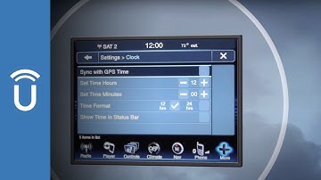 Set the Clock | Uconnect® 8.4 and 8.4N Systems