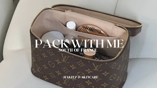 PACK WITH ME for the South Of France 🤎 (makeup & skincare) by Fabiana Cristina 2,945 views 10 months ago 18 minutes