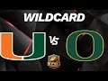 EPSL Football: College Program: Miami Hurricanes vs Oregon Ducks - WILDCARD ROUND