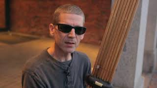 Colin Malakie - busking in Portland