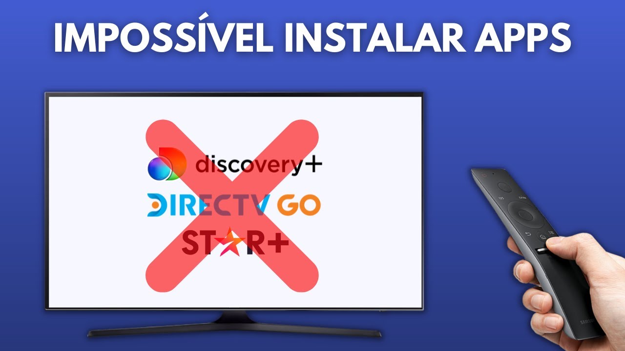 TV SAMSUNG NÃO INSTALA e NÃO EXCLUI APLICATIVOS Como Resolver YouTube