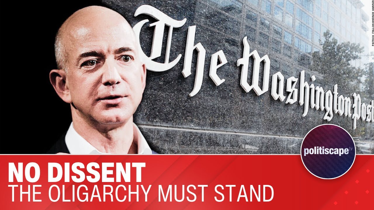 WaPo Under Bezos: No Dissent, No Debate, Just Obedience!