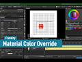 Material Color Override - Cavalry Animation Tutorial