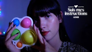 ASMR ☁️ FOLLOW MY INSTRUCTIONS TO FALL ASLEEP 🌙