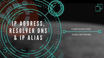 How to configure of Ip Address, Resolver DNS and Ip Alias